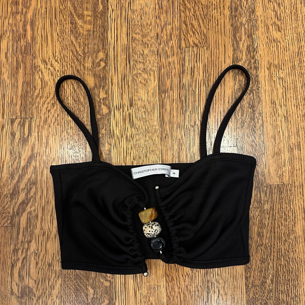 CHISTOPHER ESBER BRA TOP